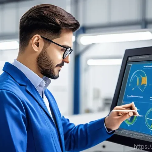 Home 25 기계가공 이직 성공 전략 - **Image Prompt 1: The Precision Engineer's Portfolio**
A focused male or female mechanical engin...