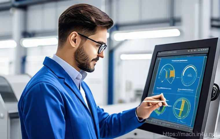 기계가공 이직 성공 전략 - **Image Prompt 1: The Precision Engineer's Portfolio**
A focused male or female mechanical engin...