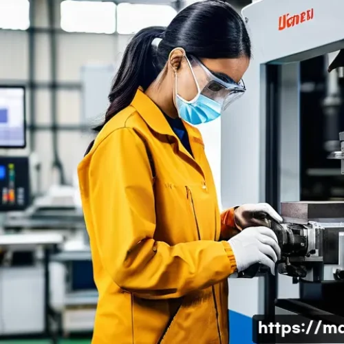 Home 24 기계가공 필기 및 실기 학습 플랜 - **Prompt:** A focused professional (male or female, 20s-30s, diverse ethnicity) meticulously operati...