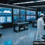 Home 17 기계가공 업무 개선 사례 - **Prompt 1: A futuristic, highly automated smart factory utilizing digital twin technology.**
* ...